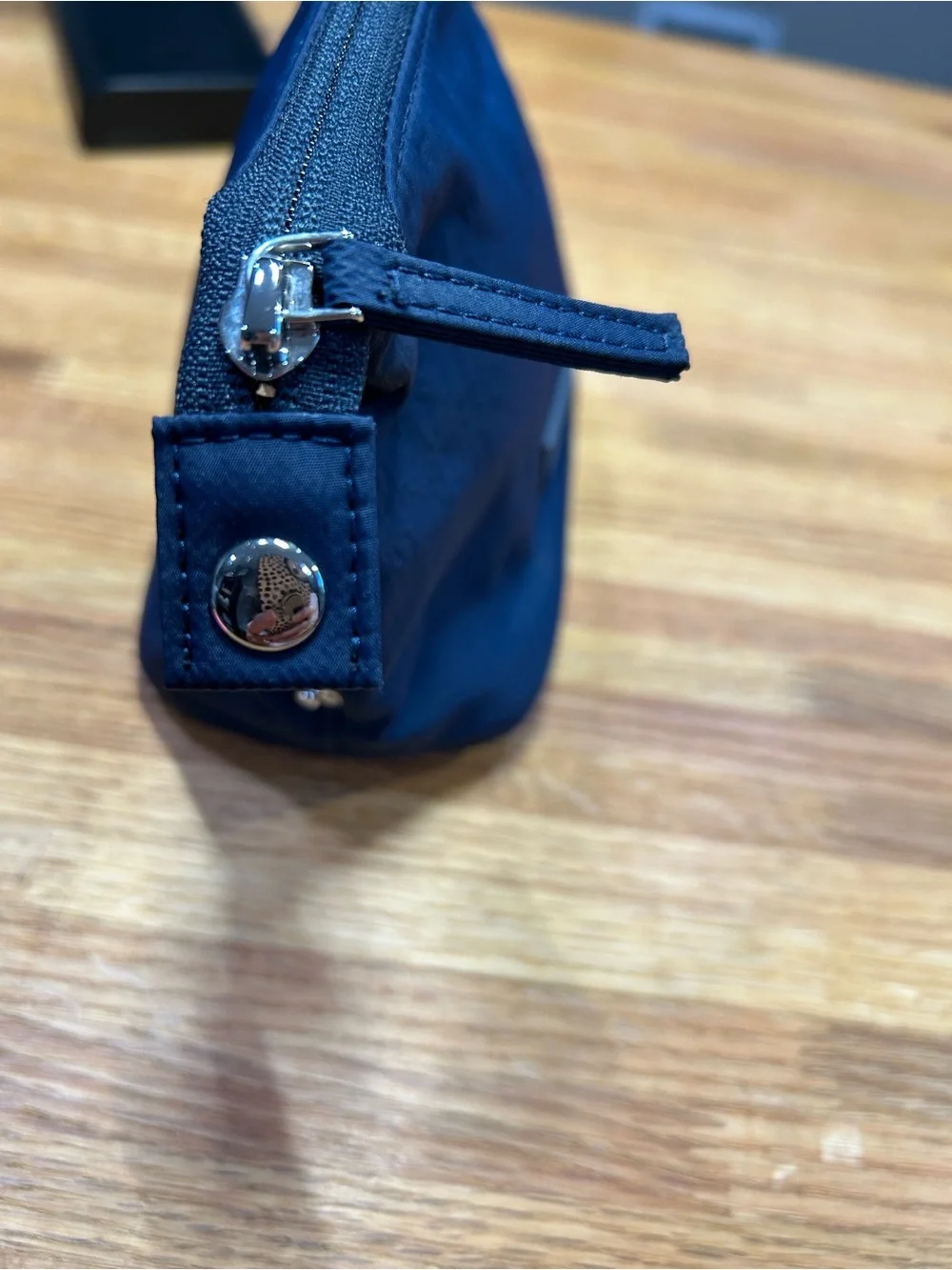 Athleta Navy Cosmetic Pouch